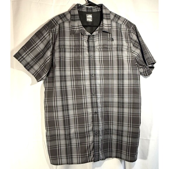 The North Face Other - The North Face Vent Me Mens Shirt  Asphalt Grey Hiking Short Sleeve Size XL